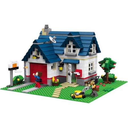 Конструктор Майнкрафт загородный дом Аналог LEGO
